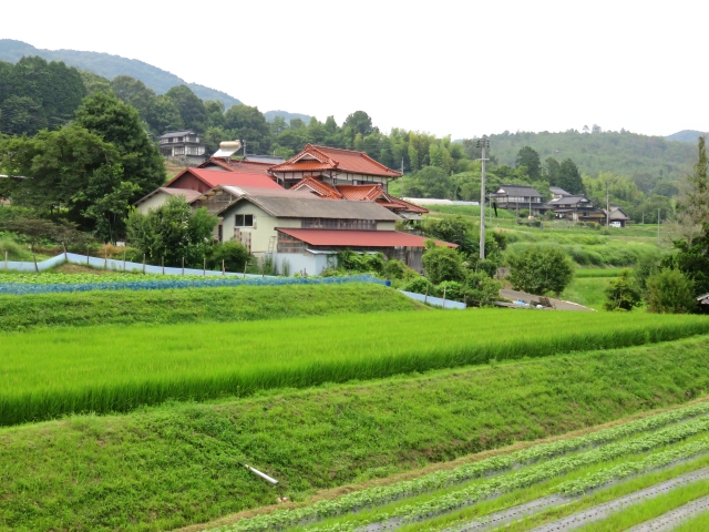 田畑付きの家